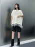 Fringe Knit Oversize Top